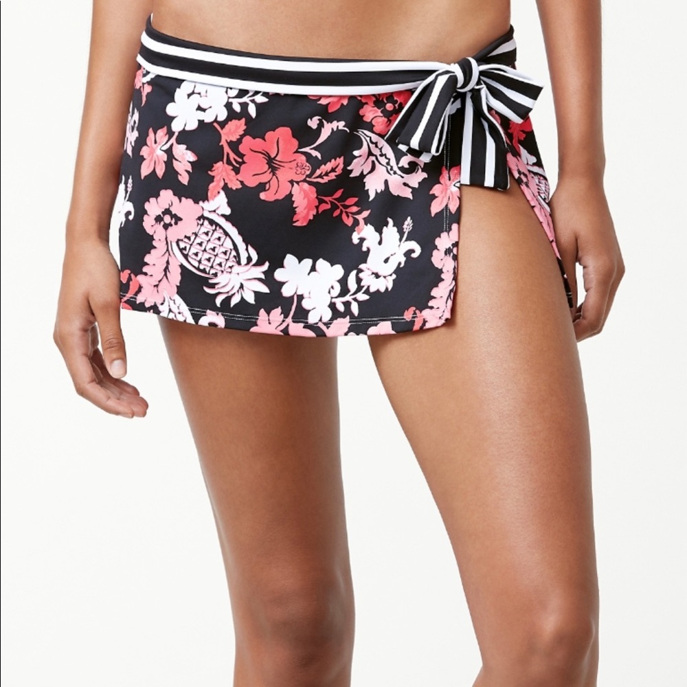 Tommy Bahama Skirted Swimsuit Bottom Pineapple XL